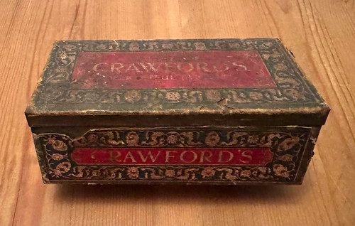 Vintage crawford biscuit - crawford's,