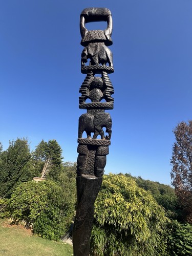 Vintage carved african - african, wooden