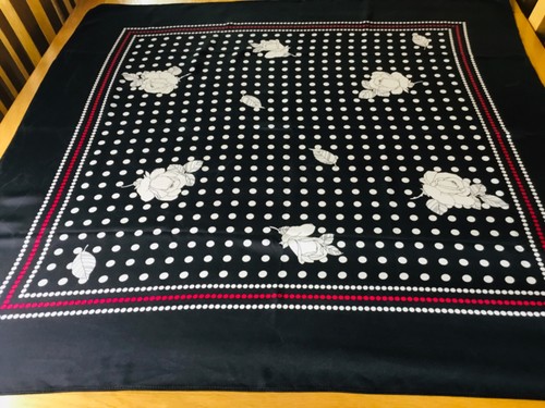 Vintage floral polka dot - +,