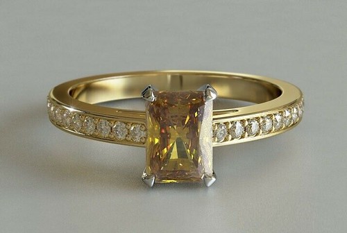 2ct lab created yellow - lab-created,