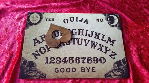 Wooden ouija board game - wooden,