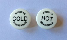 Bristan Renaissance Tap  Indices Tops HOT & COLD                             L16