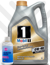 Porsche Car Engine Oil Mobil 1 0W-40 5 Litres 5L + FREE GIFT