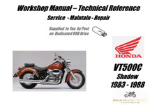 Honda VT500C VT 500 C VT500 C