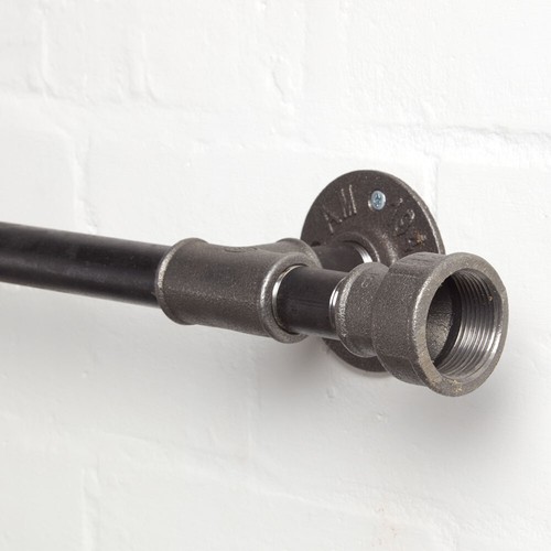 Curtain pole metal industrial - pole,