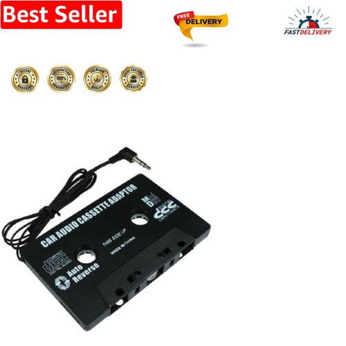 Stereo cassette player adapter - stereo,