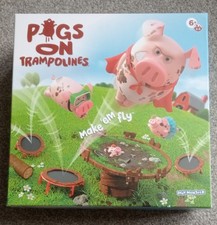 Pigs On Trampolines Kids and Family Game with Bouncing Pigs