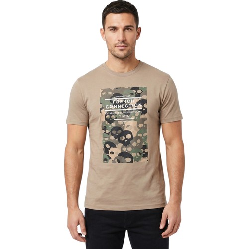 Fcuk mens shirts camouflage - t,