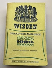1963 Linen Cloth Wisden