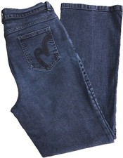 Marks & Spencer Women's Jeans By Per Una In Black - Size 14 Flared/Boot cut