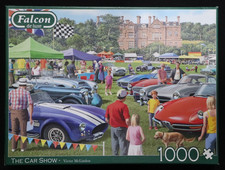 Falcon 1000 piece Jigsaw Puzzle The Car Show Excellent Condition
