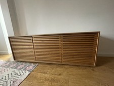 Habitat Max Oak 3 Door Sideboard