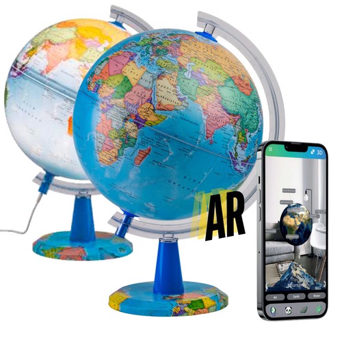 Exerz 20cm illuminated - 20cm, globe