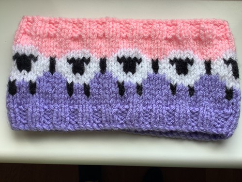 Sheep motif adult headband - adult,