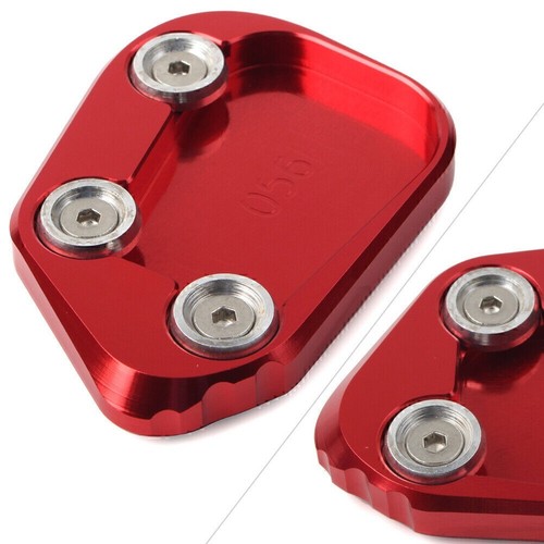 Red side stand kickstand - red,