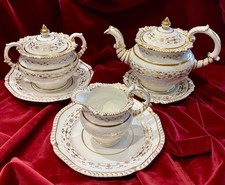 Antique Coalport Regency Tea