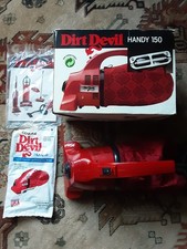 Dirt Devil Handy 150 Handheld Corded Vacuum Cleaner 150UK Boxed Tested Working