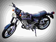Harley Davidson SXT 125 1977 2 A4 Photo Print