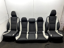 2011-2019 VOLVO S60 MK2 INTERIOR SET OF SEATS IN BLACK LEATHER GENUINE