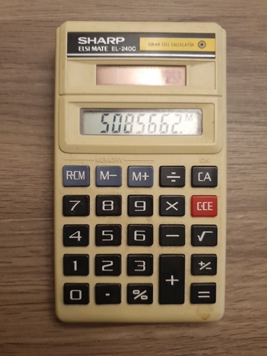 Vintage sharp elsi - vintage, mate