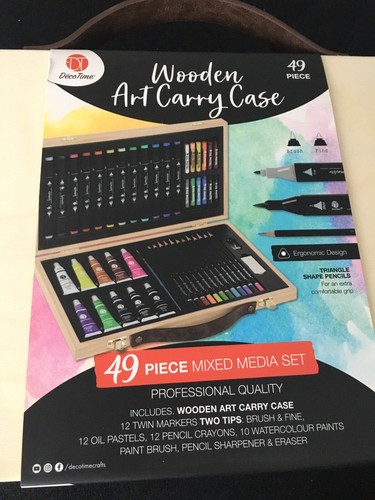 Art case mixed media piece - art,