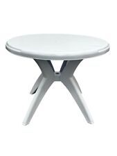 White Plastic Patio Tables, White Garden Tables, White Patio Furniture For Sale
