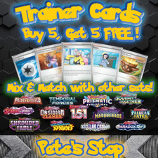 Pokemon Cards - Trainers -  S&V 01-09 Sets - Choose Your Own - BUY 5 GET 5 FREE
