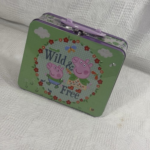 Peppa pig metal lunchbox - peppa,