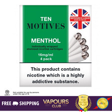 Ten Motives Menthol Refill
