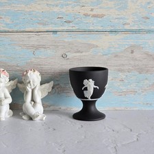 Wedgwood black egg cup - black,