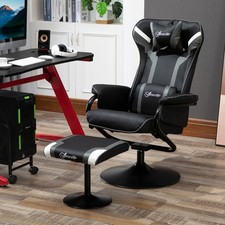Video Game Chair and Footrest