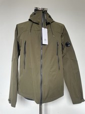 Khaki CP Company Pro Tek Goggle Jacket Small BNWT