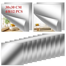 30x30CM Mirror Tiles Self