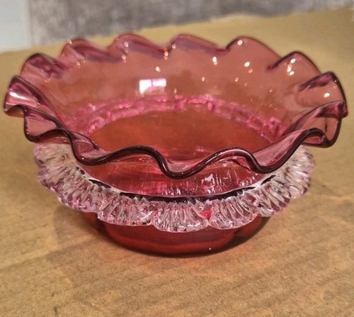 Antique victorian cranberry - victorian,