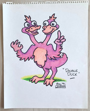 Vtg Sci Fi Concept Sketch