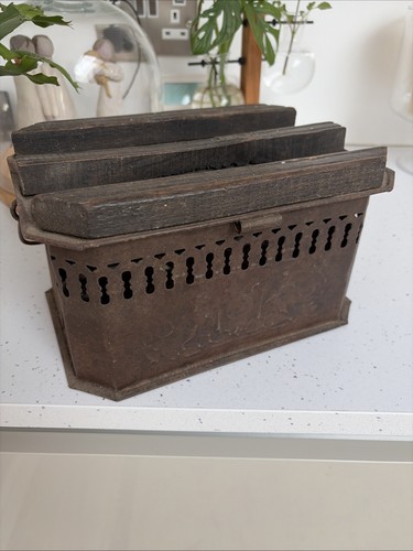 Antique french carriage foot - french,