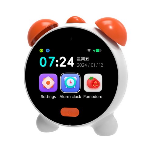 Smart learning robot clock for - learning,