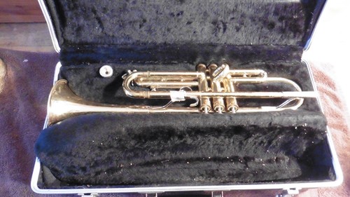 Vintage bundy trumpet - vintage, by