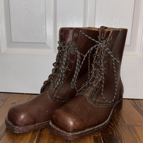 Vintage swedish boots dated - boots,
