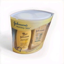 Johnson’s Holiday Skin Set Body Lotion Facial Moisturiser Discontinued & HTF