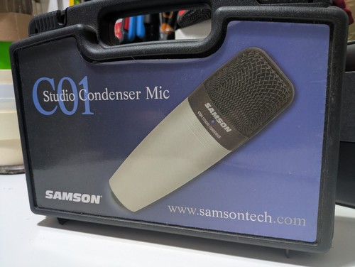 Samson studio condenser - condenser, mic