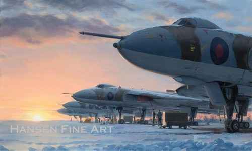 Avro vulcan raf bomber limited - bomber,