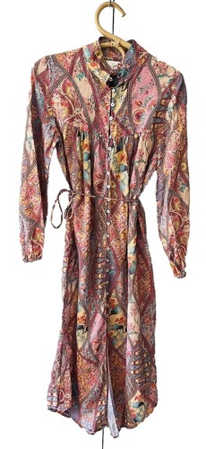Tigerlily dress with belt long - tigerlily,