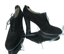 LLOYD GERMANY black suede lace