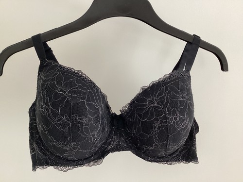 Black underwired bra - underwired,