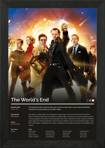 The world end movie poster - end,