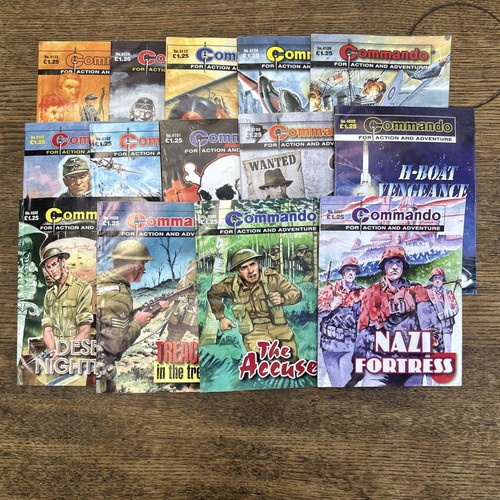 Job lot old - lot, commando