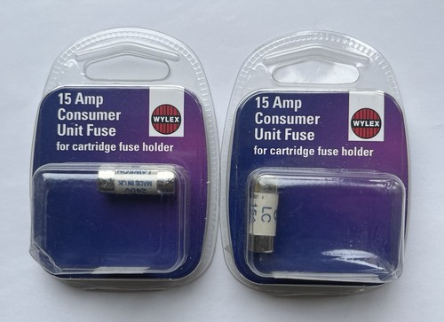 Wylex 15a for cartridge fuse - wylex,