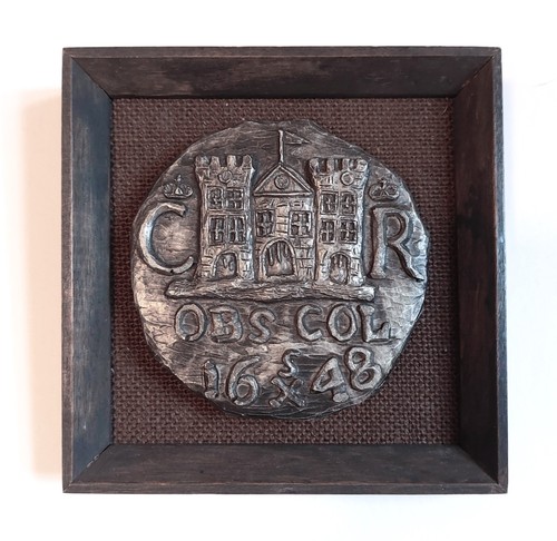 Wall hanging silvered 1648 - wall-hanging,