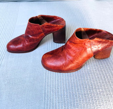 Vintage Oxmox Leather Mules EU